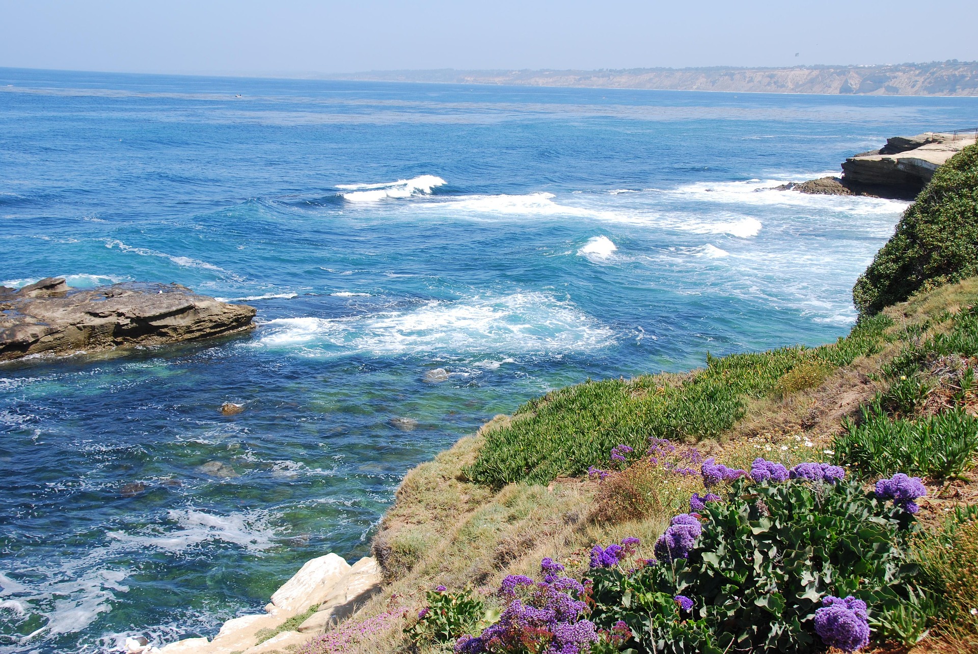La Jolla Oceanfront view, from a vacation rental.  