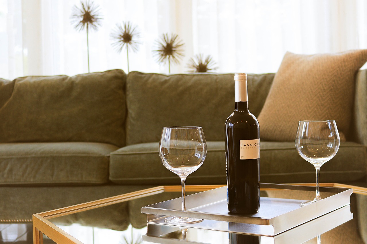 welcome gift of wine